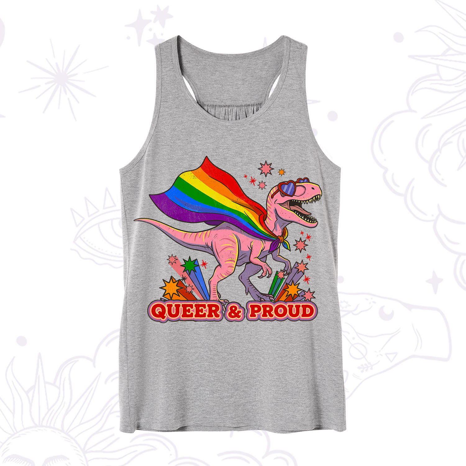 Purplehecate Queer and Proud Tank