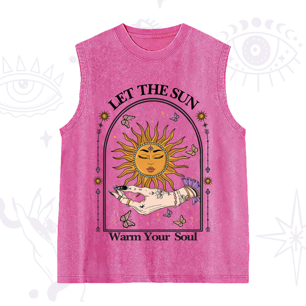 Purplehecate Let The Sun Warm Your Soul Washed Tank