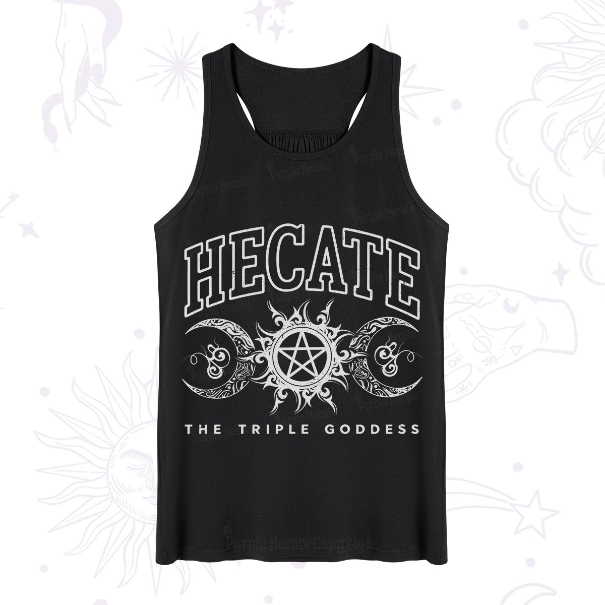 Purplehecate The Triple Goddess Hecate Tank