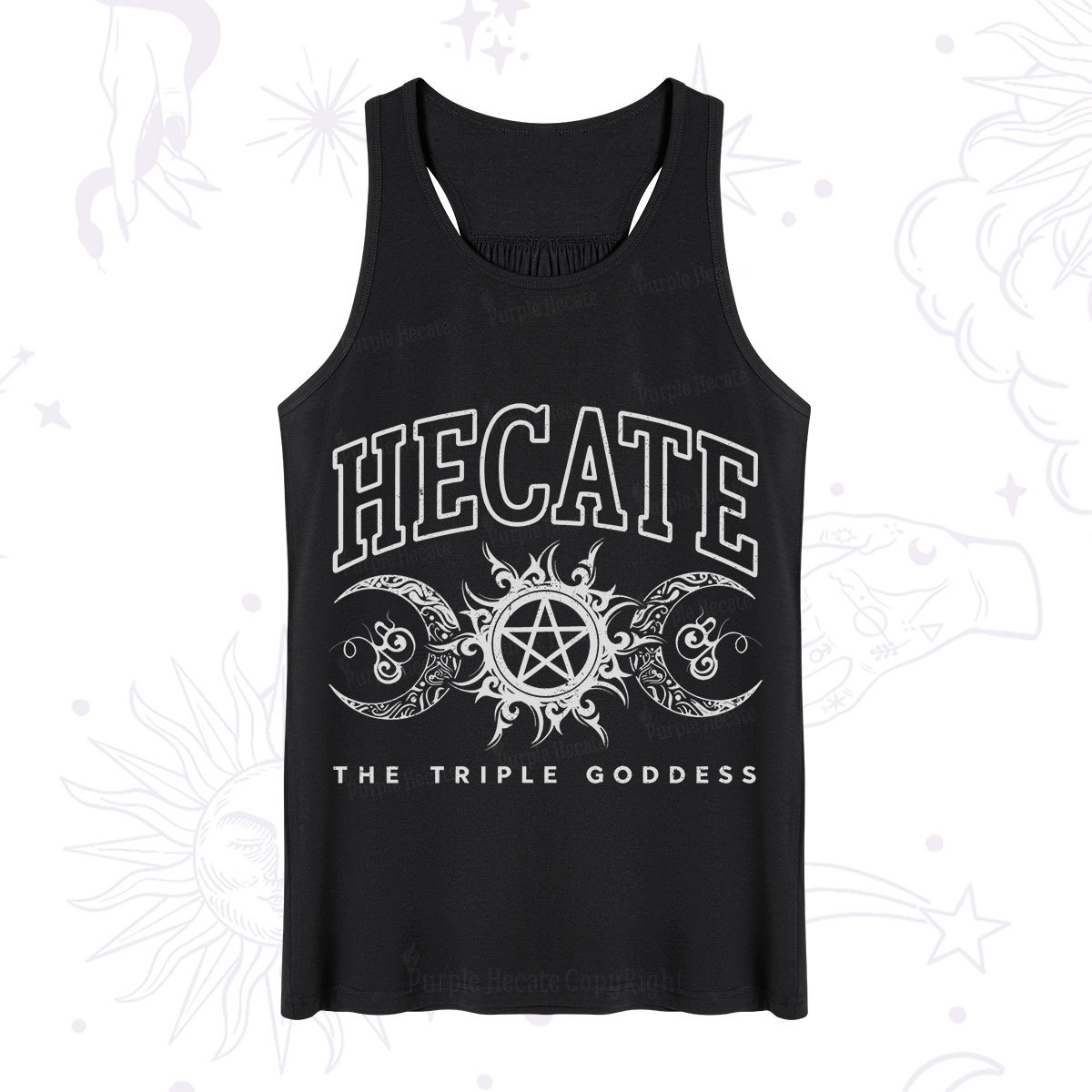 Purplehecate The Triple Goddess Hecate Tank