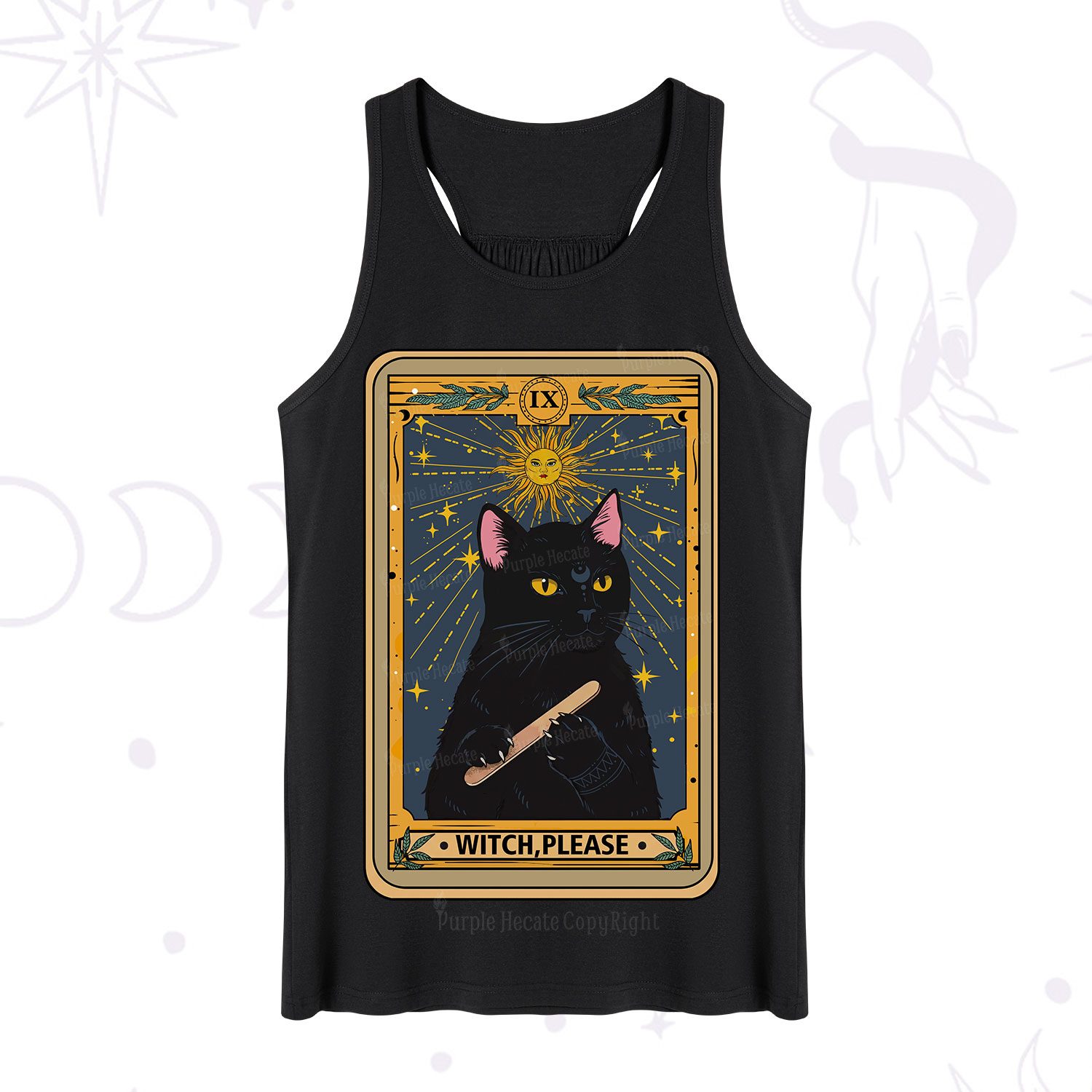 Purplehecate The Witch Please Tarot Tank