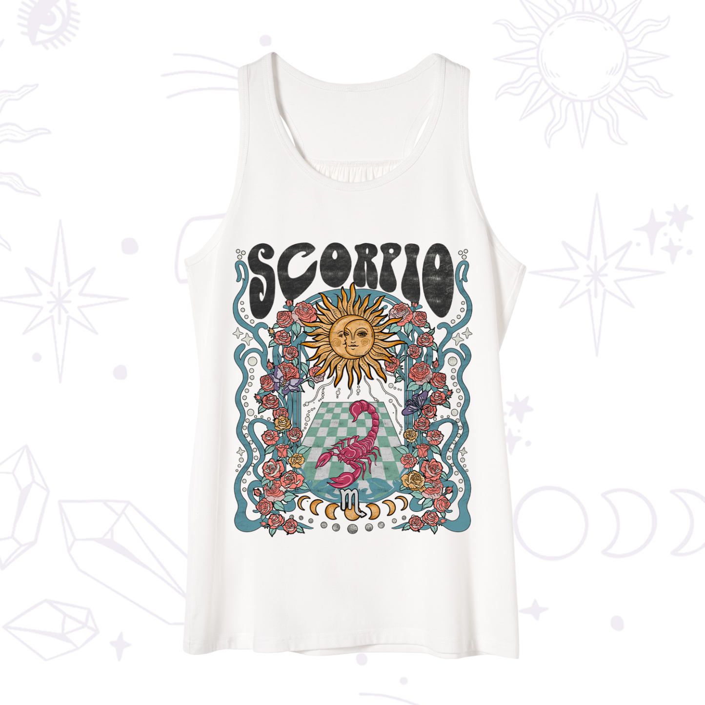 Purplehecate Scorpio Spirit Zodiac Tank