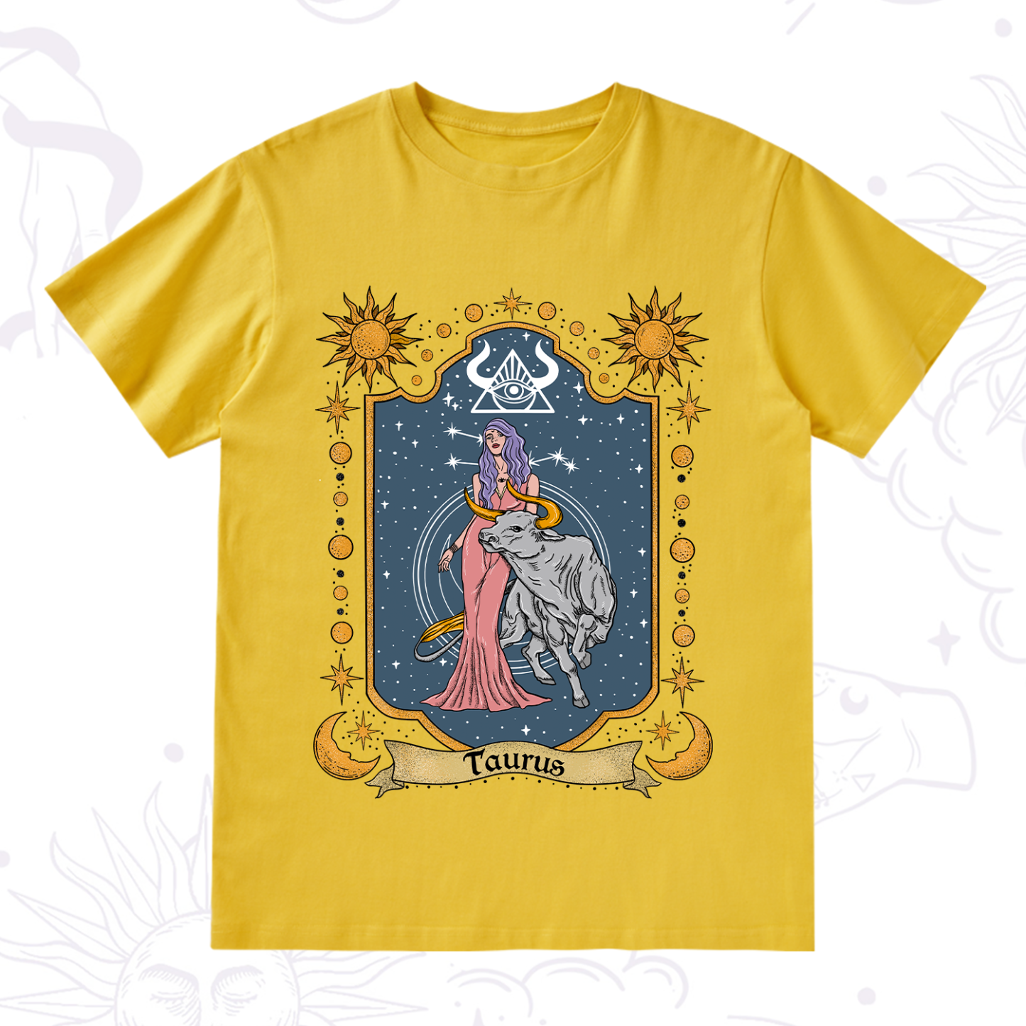 Purplehecate Taurus Zodiac T-Shirt
