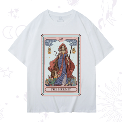 Purplehecate The Hermit Tarot Card T-Shirt