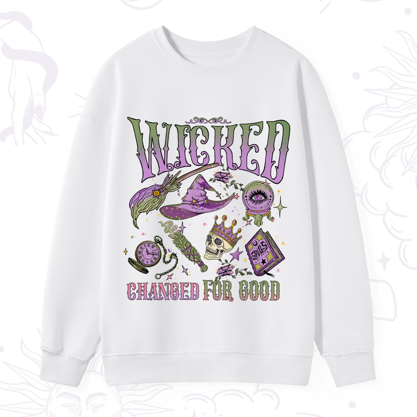 Purplehecate Wicked Changed For Good Sweatshirt