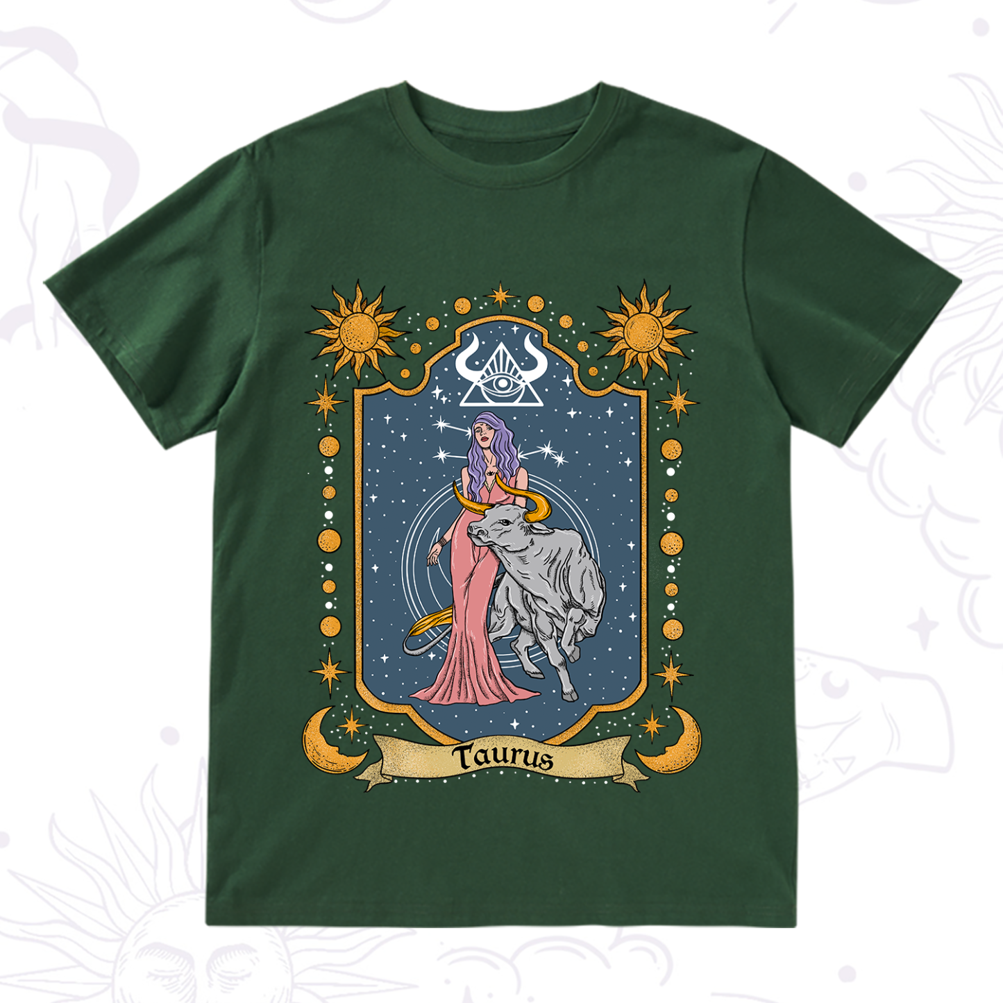 Purplehecate Taurus Zodiac T-Shirt