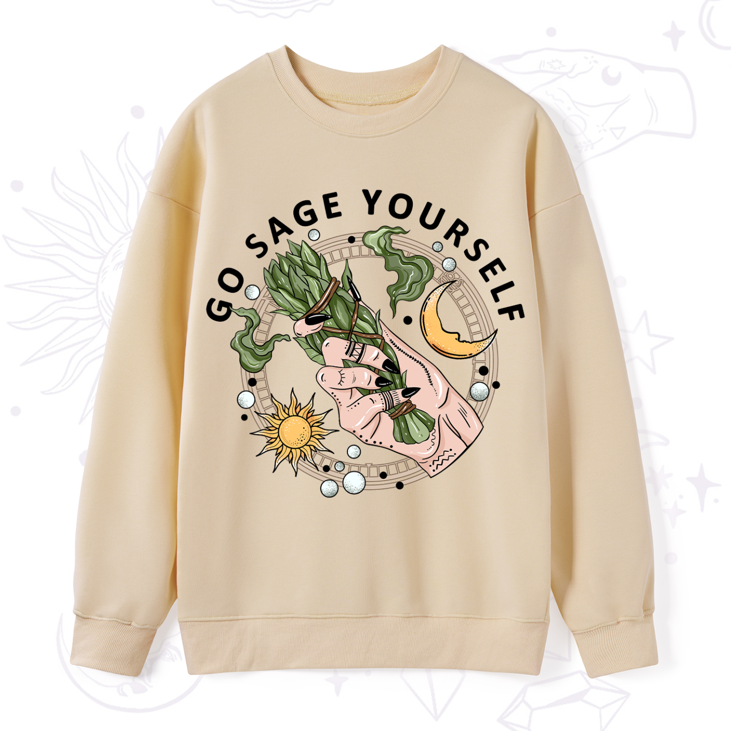 Purplehecate Go Sage Yourself Sweatshirt