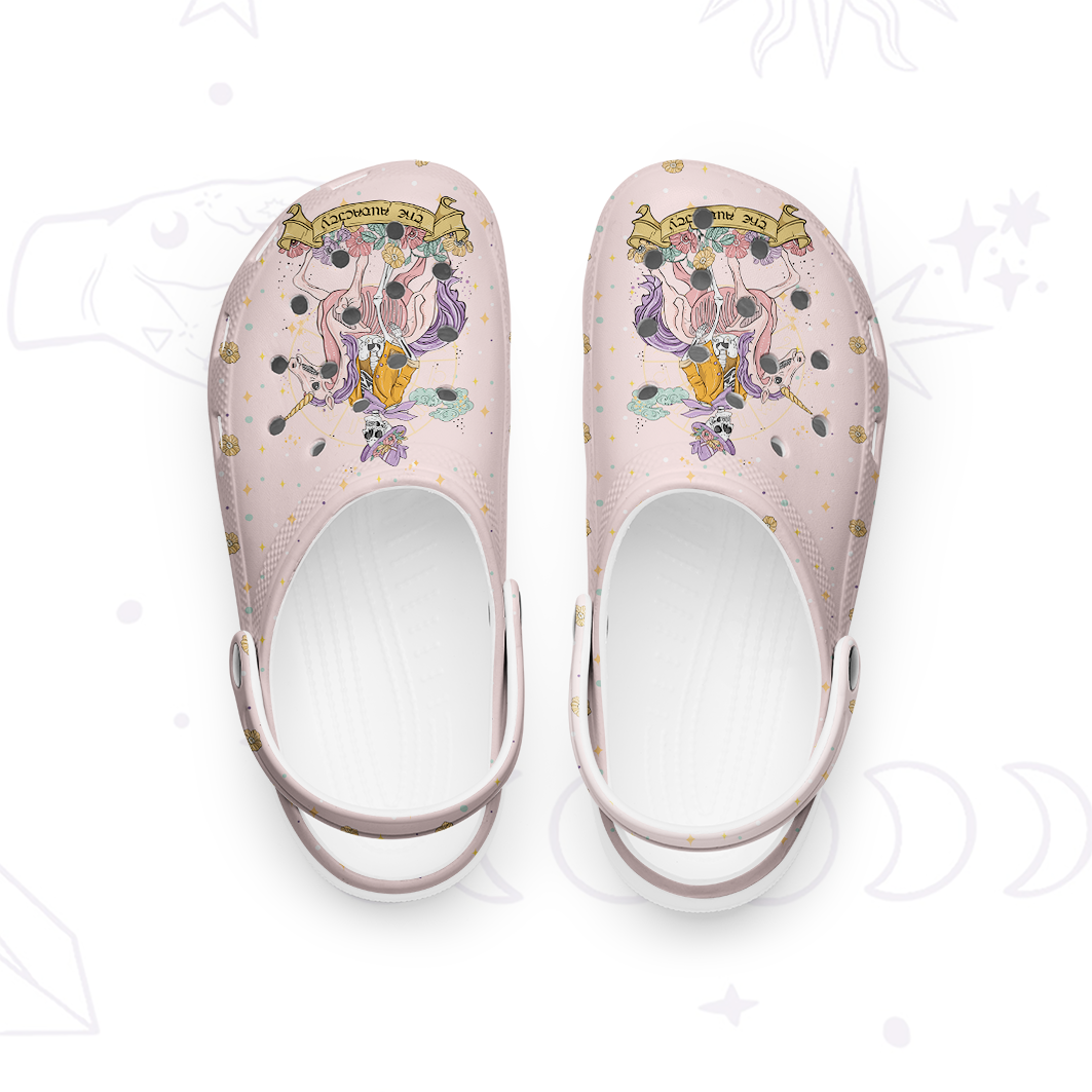 Purplehecate The Audacity Tarot Card Rubber Clogs