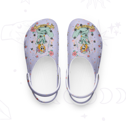 Purplehecate The Nurse Tarot Rubber Clogs