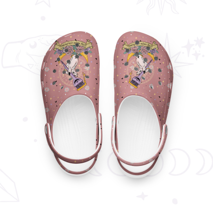 Purplehecate The Hair Colorist Tarot Rubber Clogs