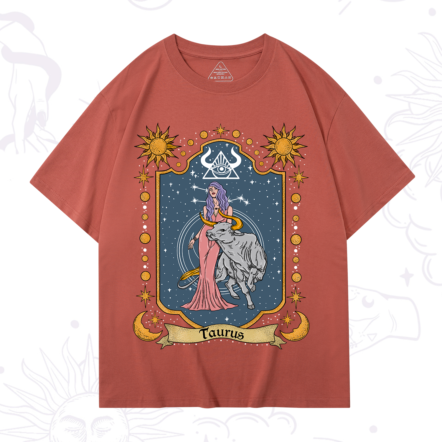 Purplehecate Taurus Zodiac T-Shirt