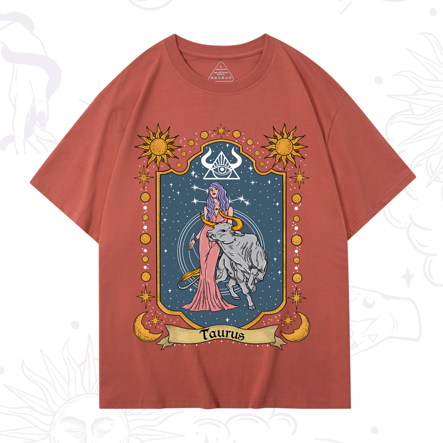 Purplehecate Taurus Zodiac T-Shirt