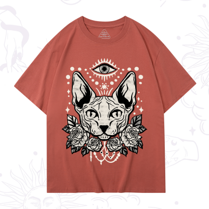 Purplehecate Mystical Cat T-Shirt