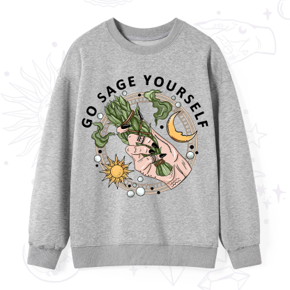 Purplehecate Go Sage Yourself Sweatshirt