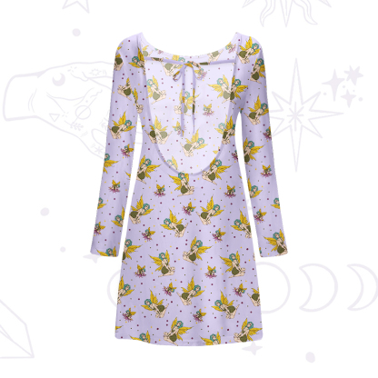 Purplehecate Fantasy Fairy Beachwear Cover-Up Dress