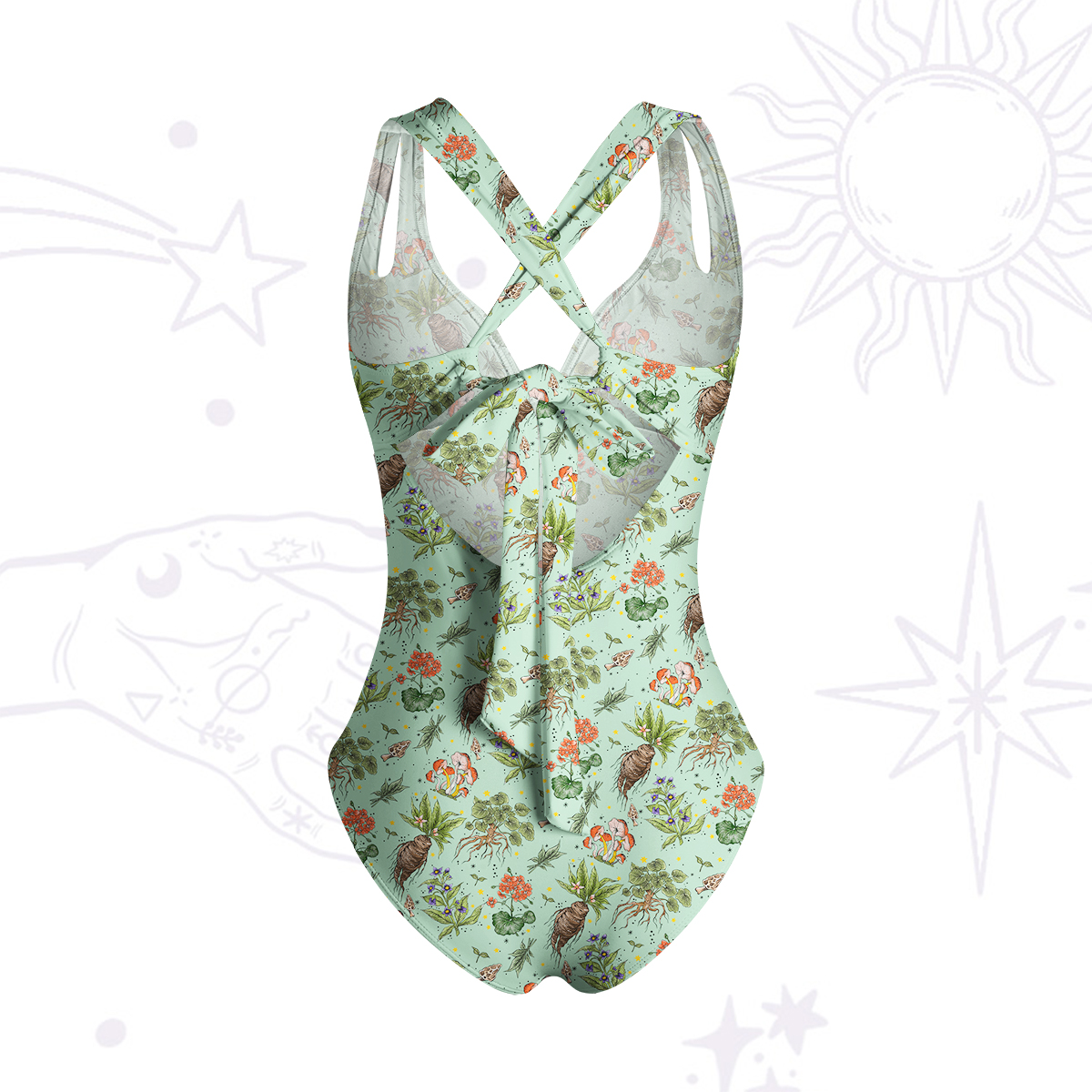 Purplehecate Magical Herbcraft Swimsuit