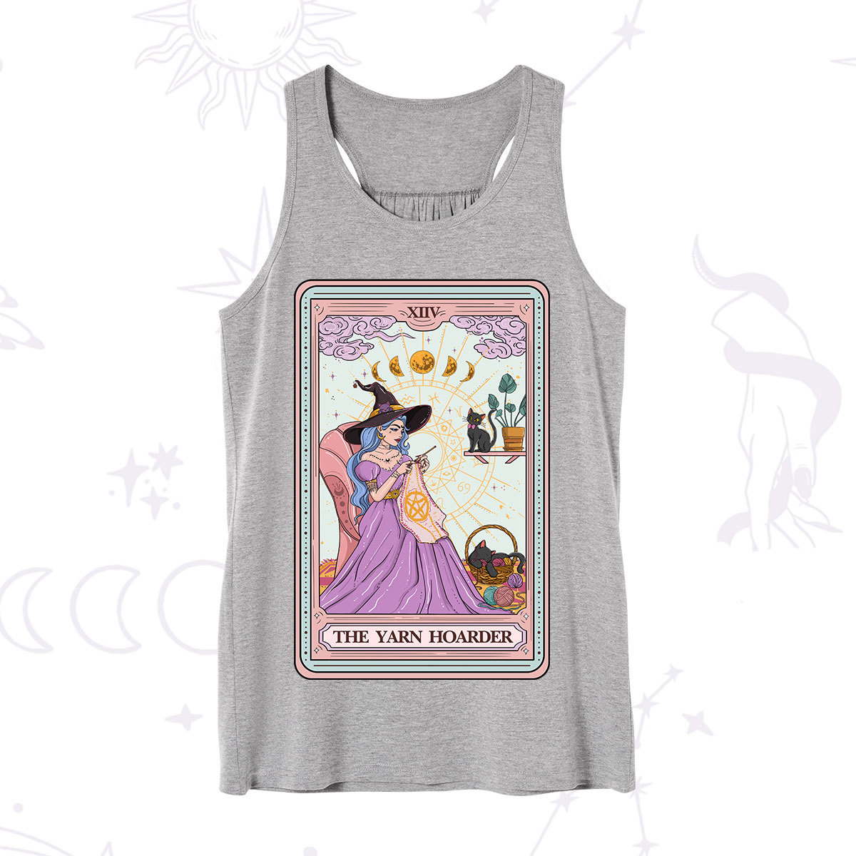 Purplehecate The Yarn Hoarder Tarot Tank