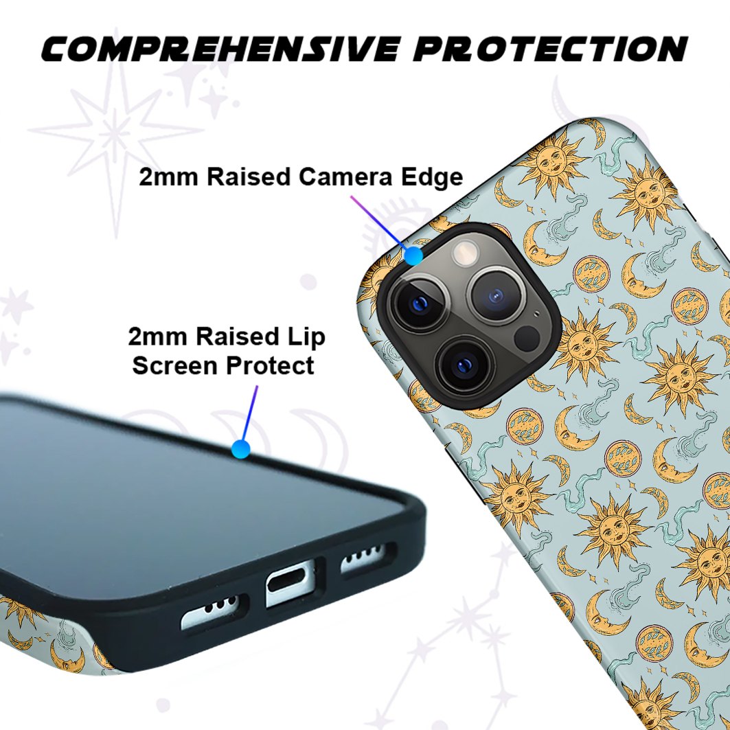 Purplehecate Magic of Sun and Moon Phone Case