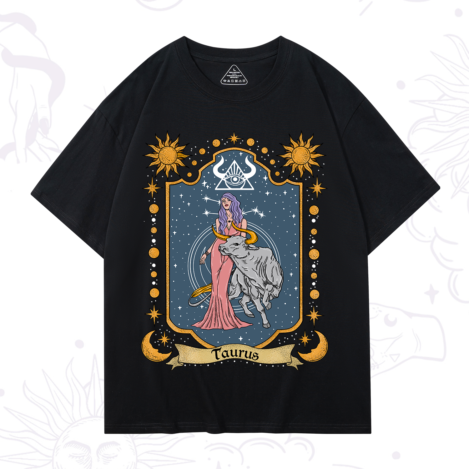 Purplehecate Taurus Zodiac T-Shirt