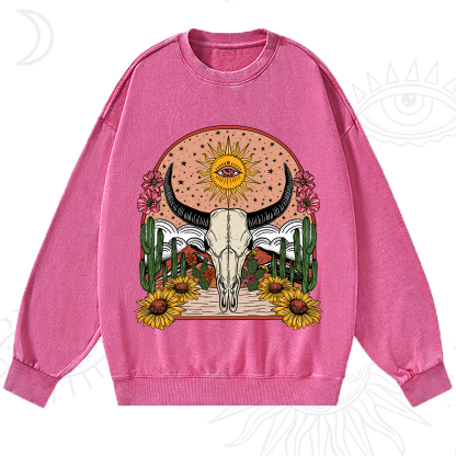 Purplehecate Desert Bloom Washed Sweatshirt