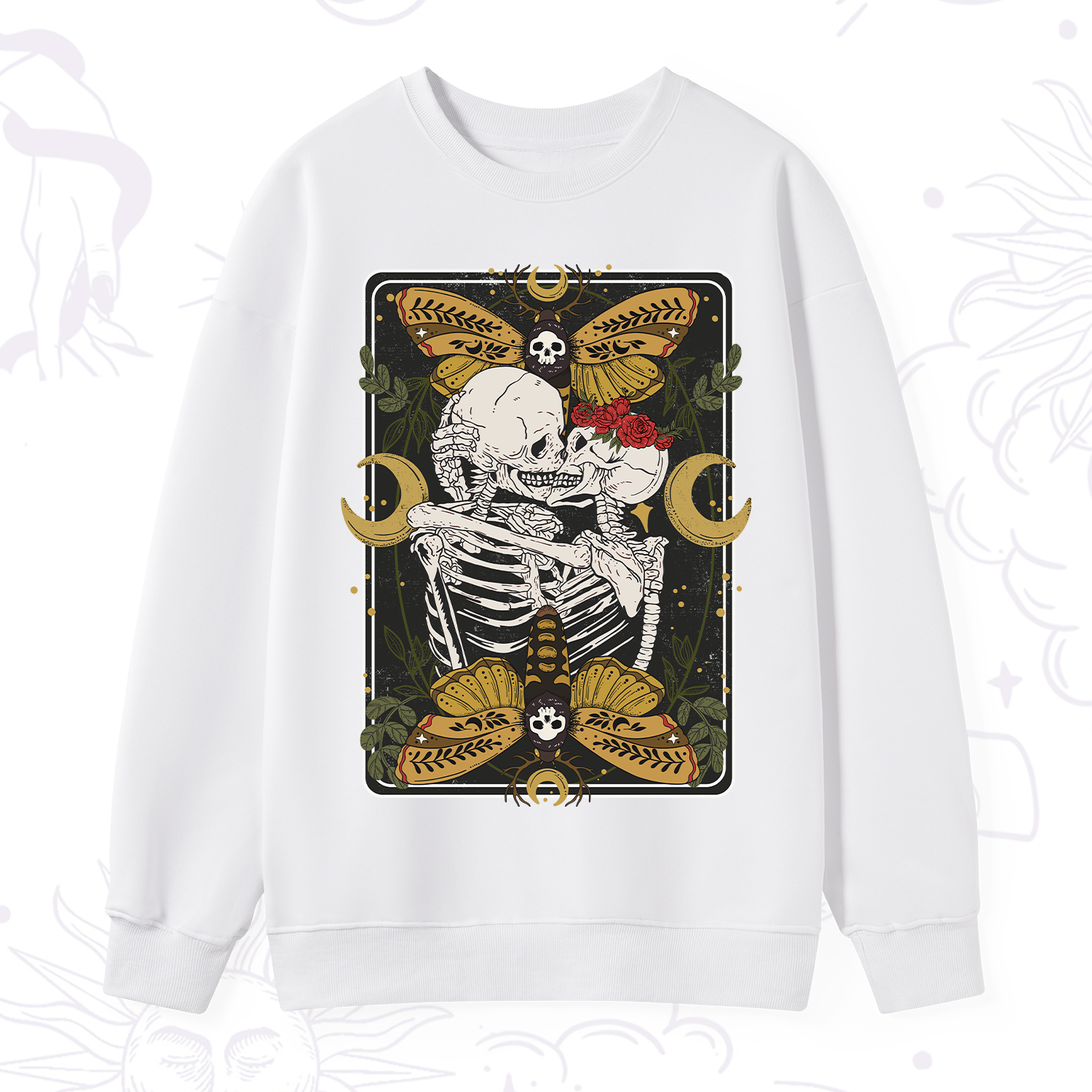 Purplehecate Deathless Moonlit Love Sweatshirt