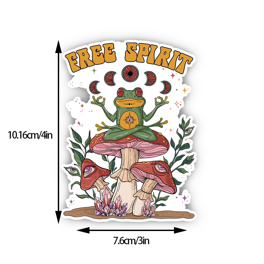 Purplehecate Free Spirit Sticker