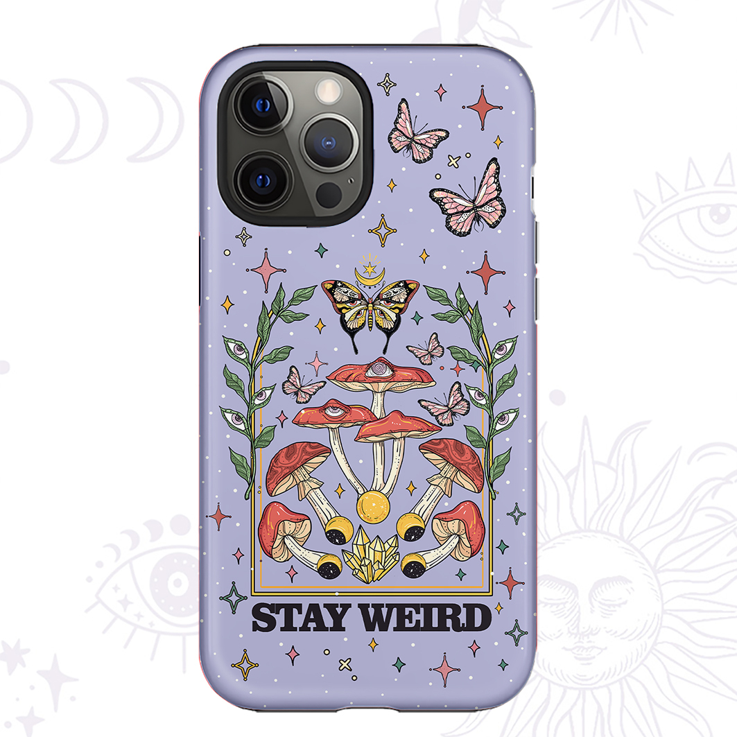 Purplehecate Stay Weird Phone Case