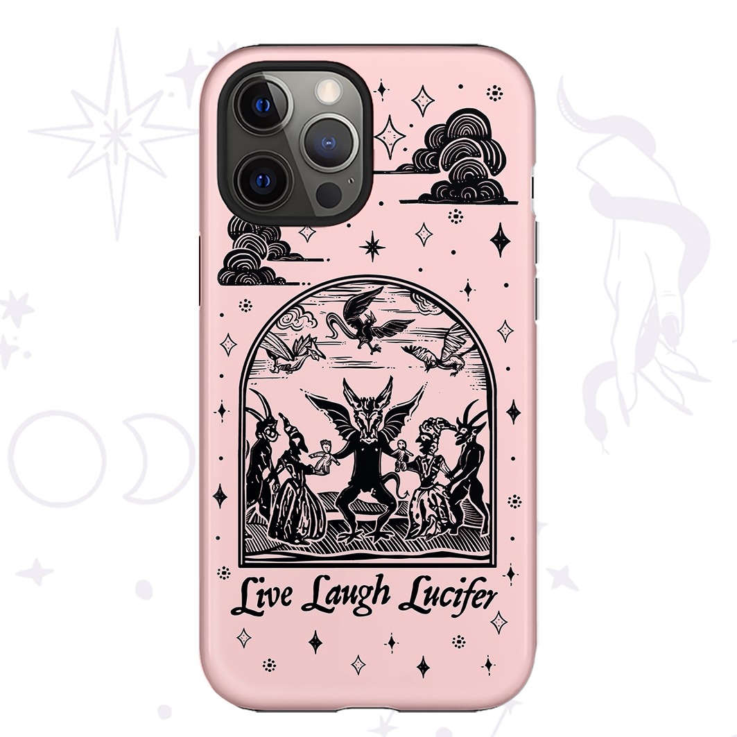 Purplehecate Live Laugh Lucifer Phone Case