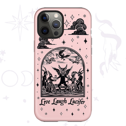 Purplehecate Live Laugh Lucifer Phone Case