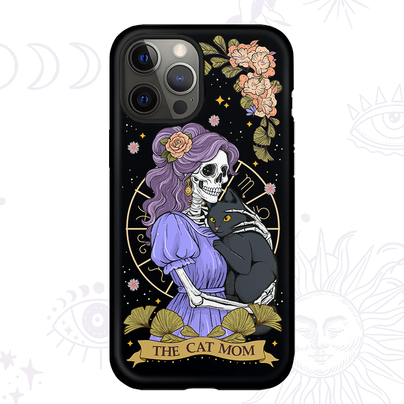 Purplehecate The Mystic Witch Cat Mom Phone Case