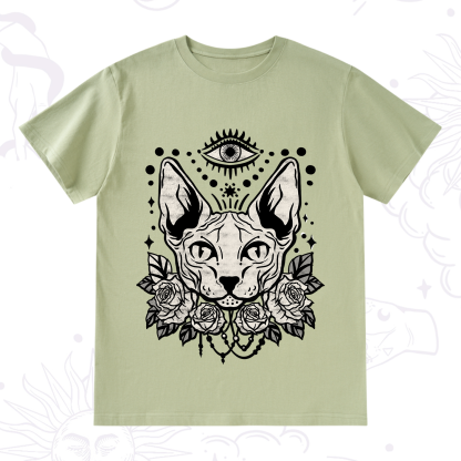 Purplehecate Mystical Cat T-Shirt
