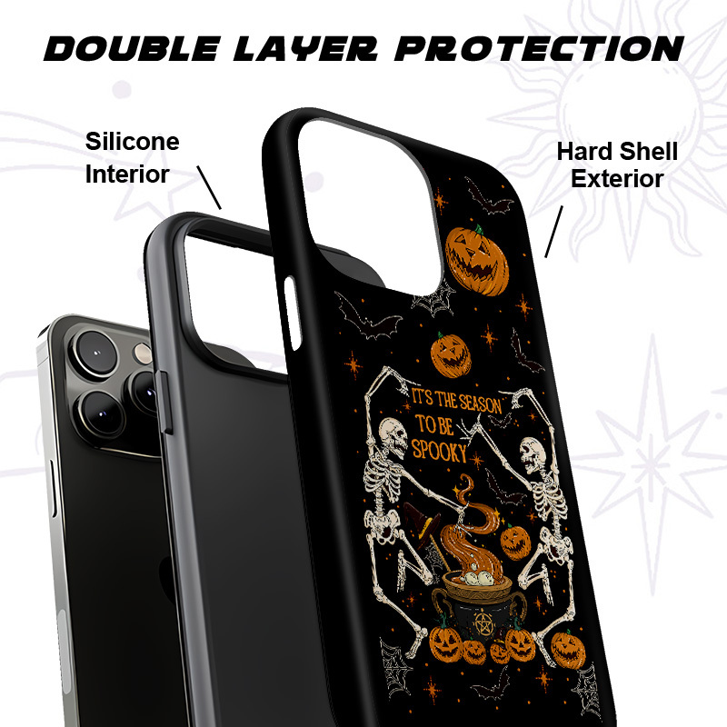 Purplehecate Halloween It's the Season to be Spooky Phone Case