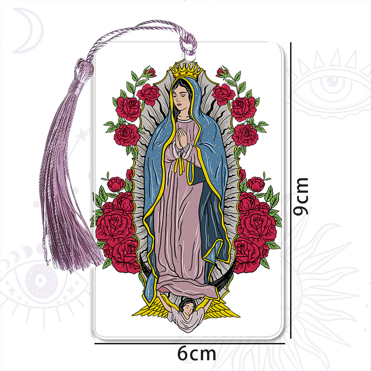Purplehecate Mother Mary Bookmark