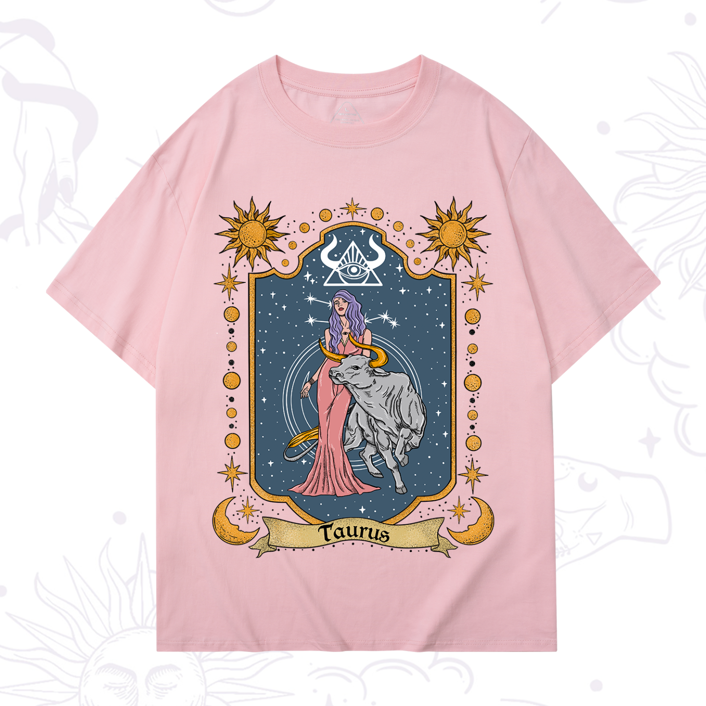 Purplehecate Taurus Zodiac T-Shirt