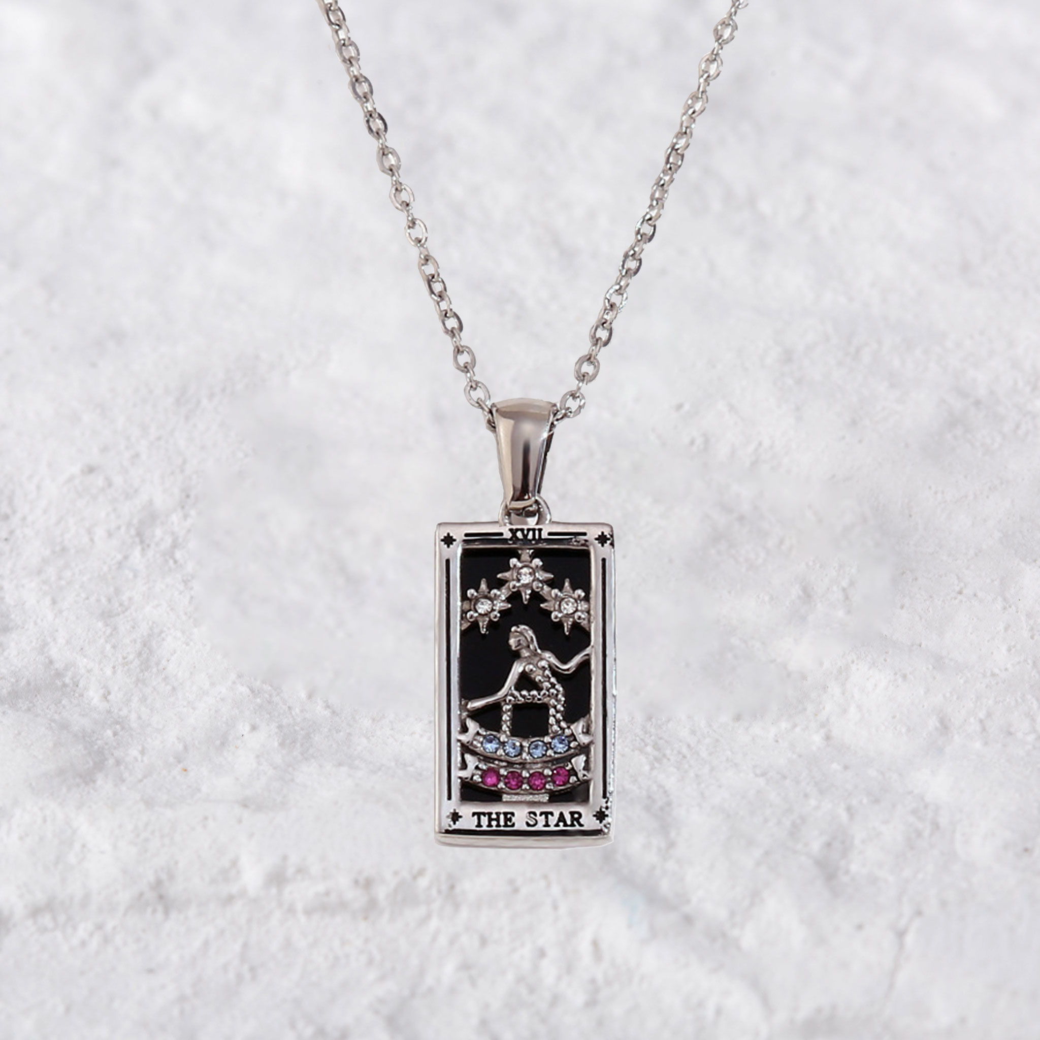Purplehecate The Star Tarot Necklace