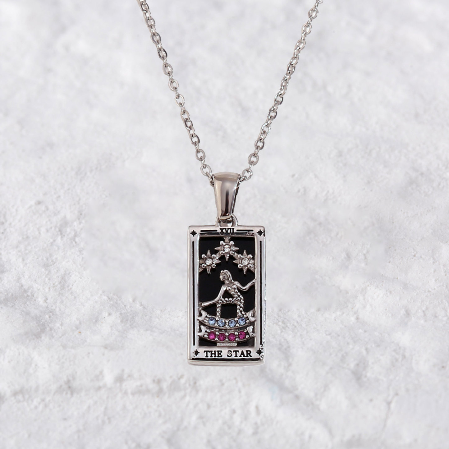Purplehecate The Star Tarot Necklace