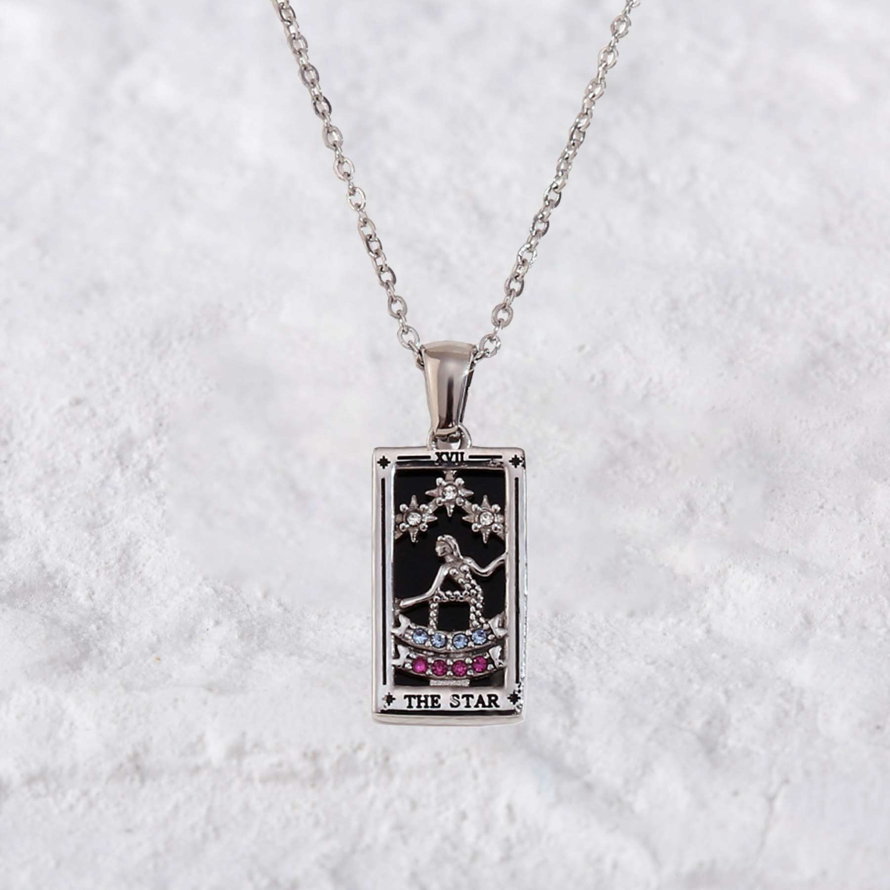 Purplehecate The Star Tarot Necklace