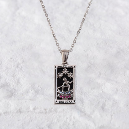 Purplehecate The Star Tarot Necklace