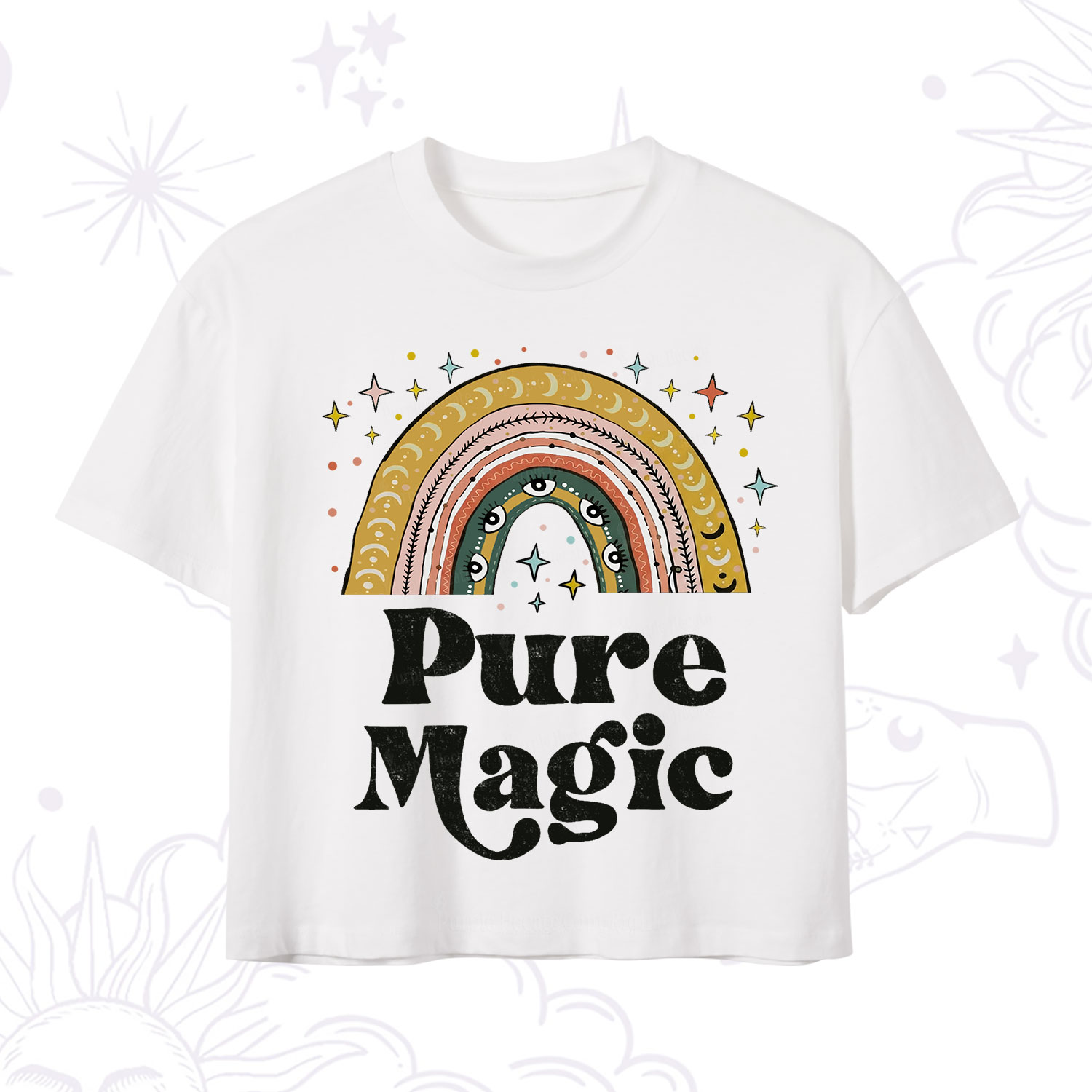 Purplehecate Pure Magic Crop T-Shirt
