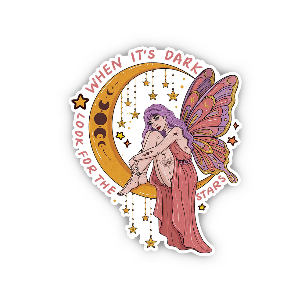 Purplehecate Look For The Stars Sticker