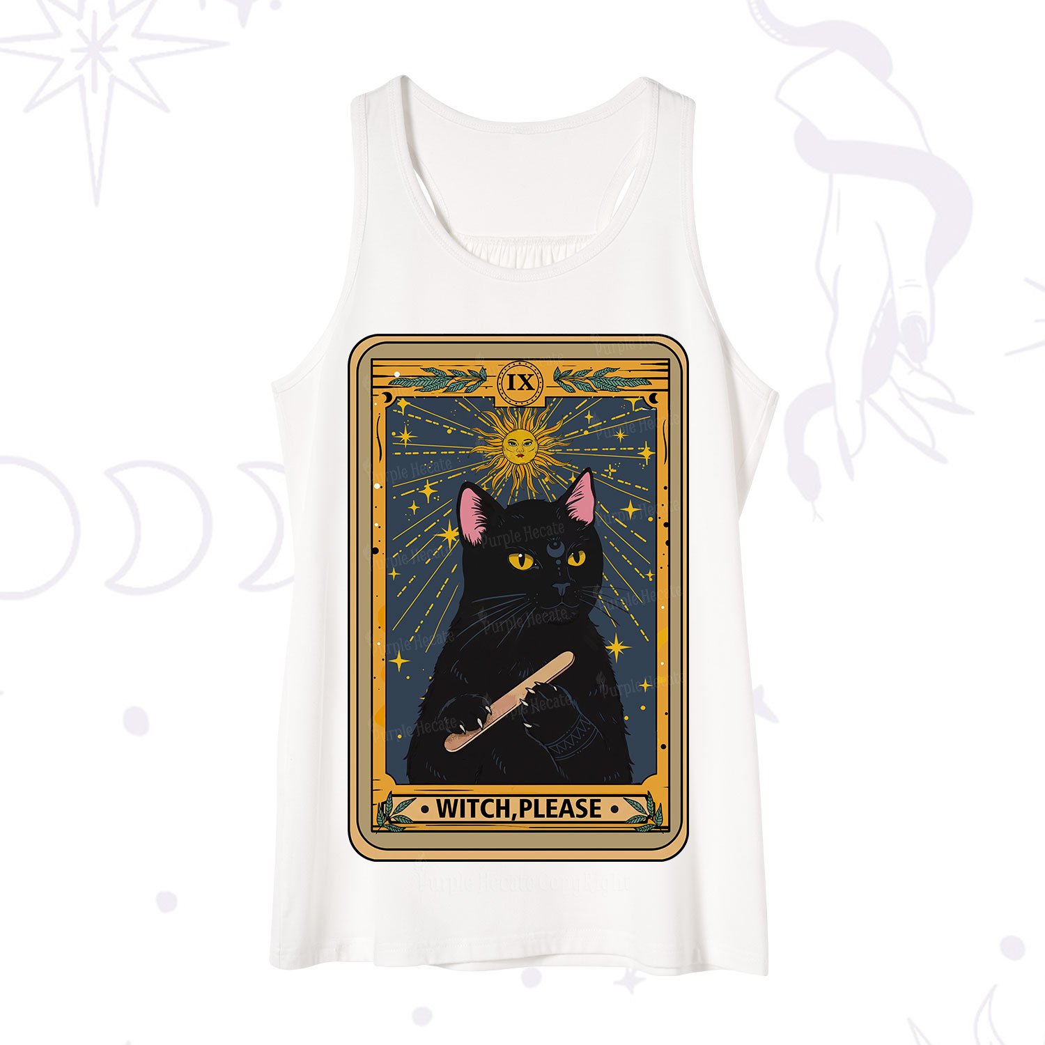 Purplehecate The Witch Please Tarot Tank