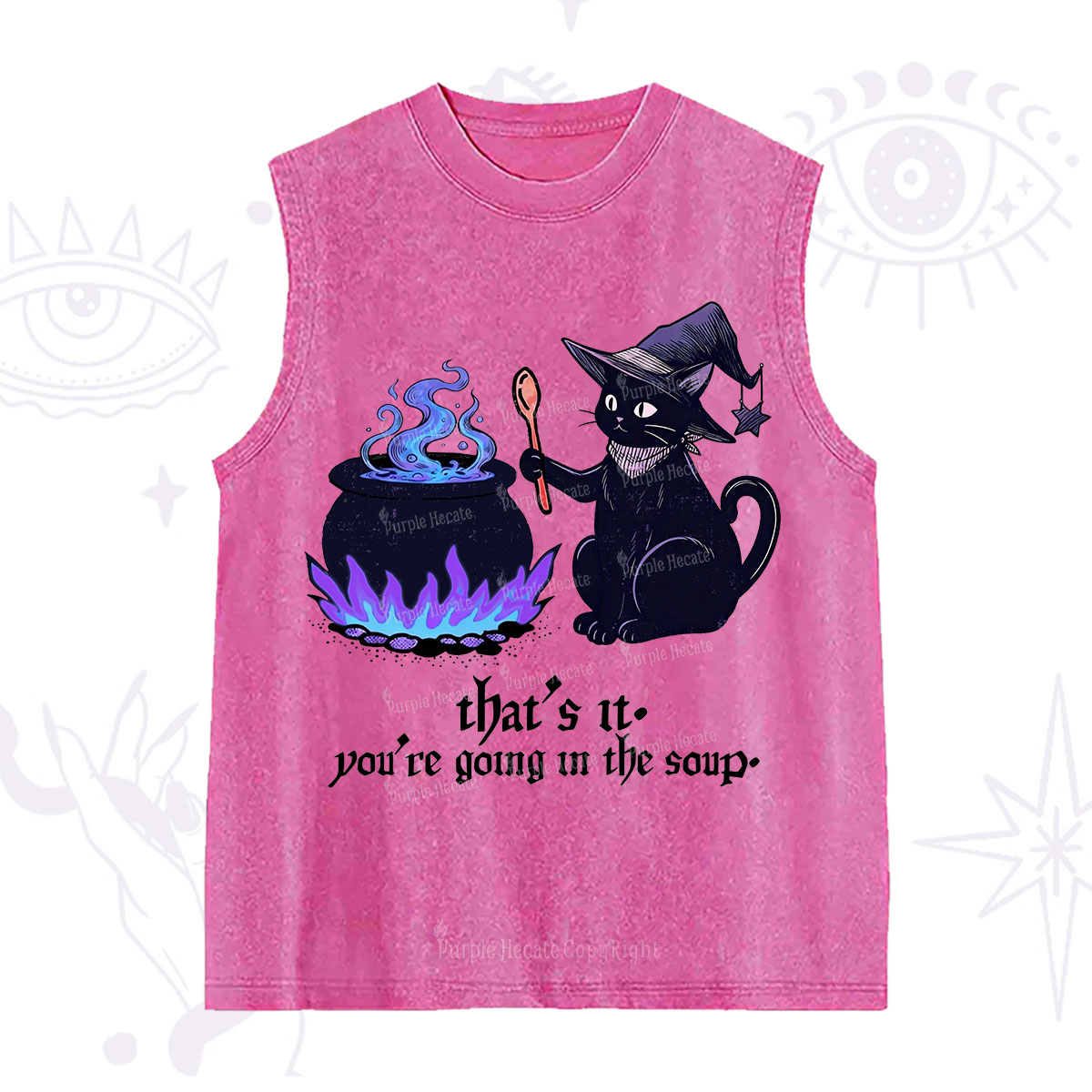 Purplehecate Trust Your Instincts Washed Tank