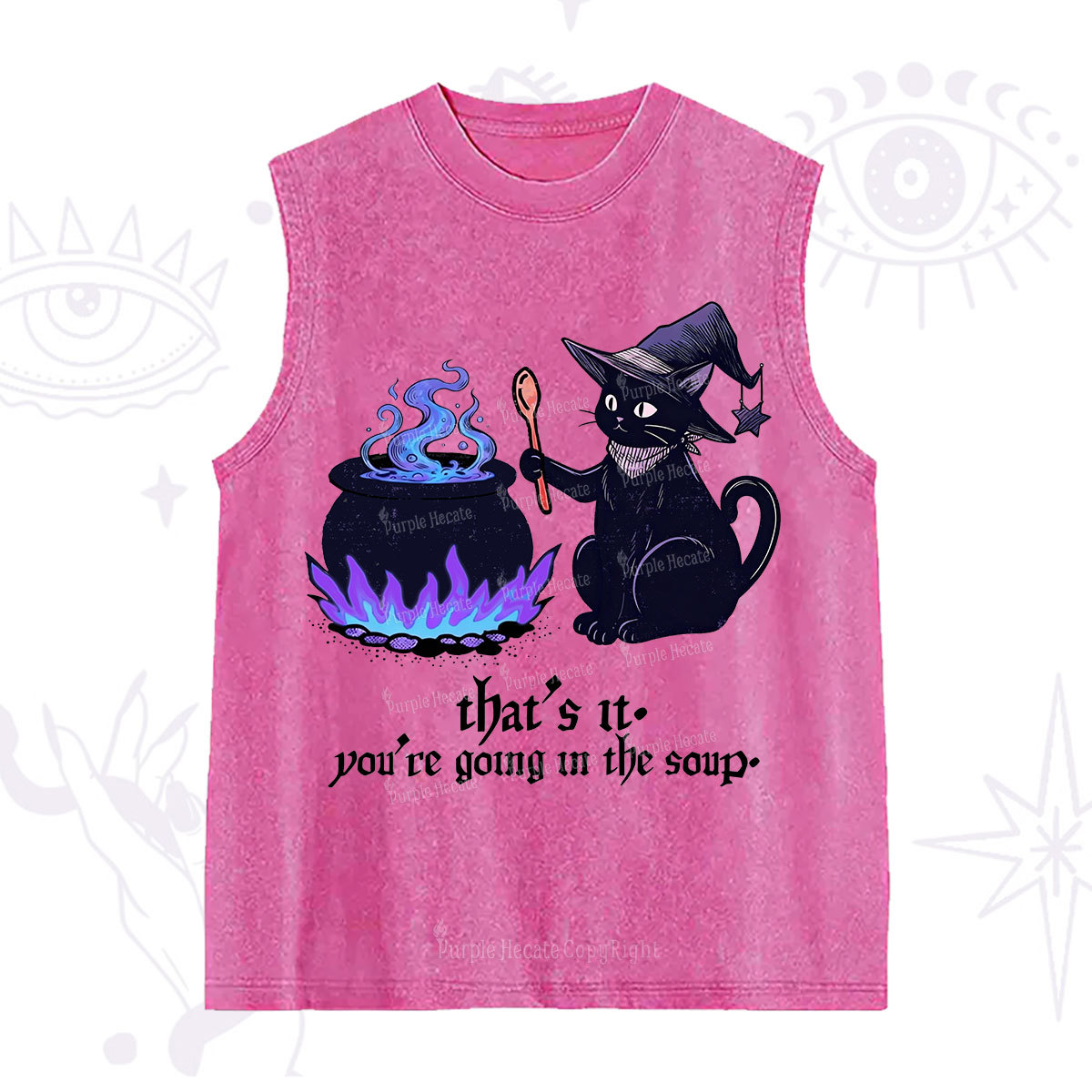 Purplehecate Trust Your Instincts Washed Tank
