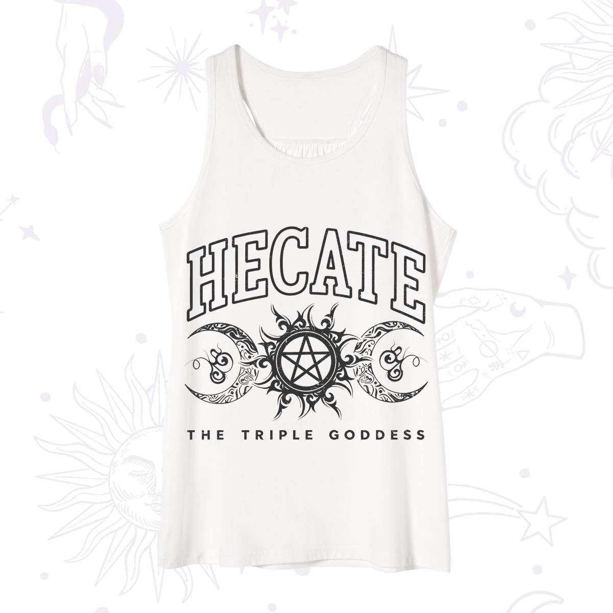 Purplehecate The Triple Goddess Hecate Tank