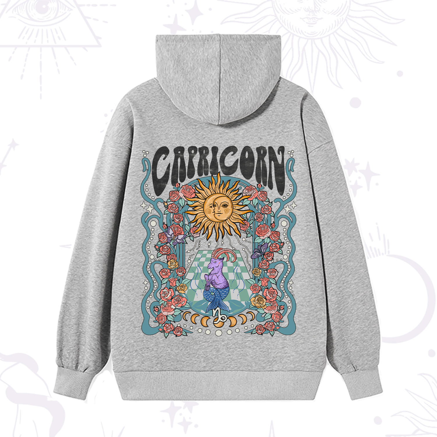 Purplehecate Capricorn Spirit Zodiac Hoodie