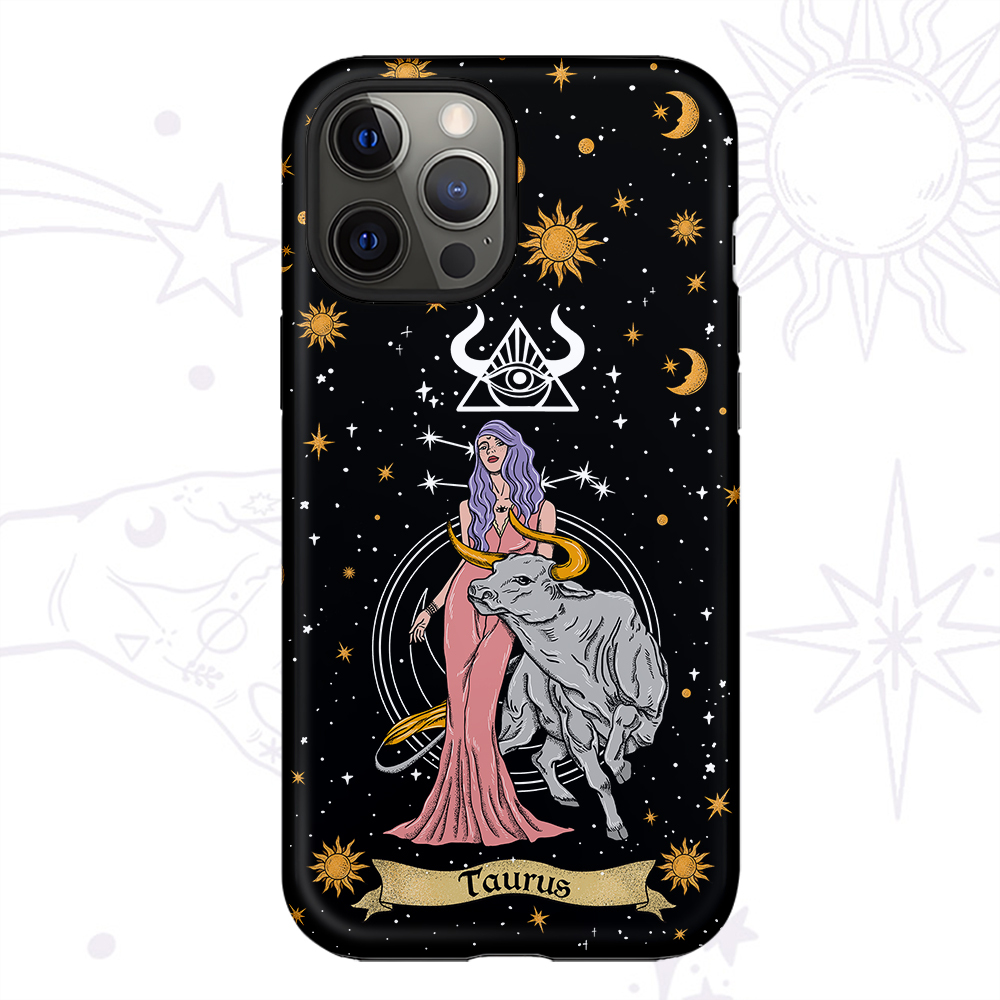 Purplehecate Taurus Zodiac Phone Case