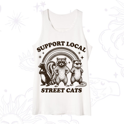 Purplehecate Support your local street cats Tank