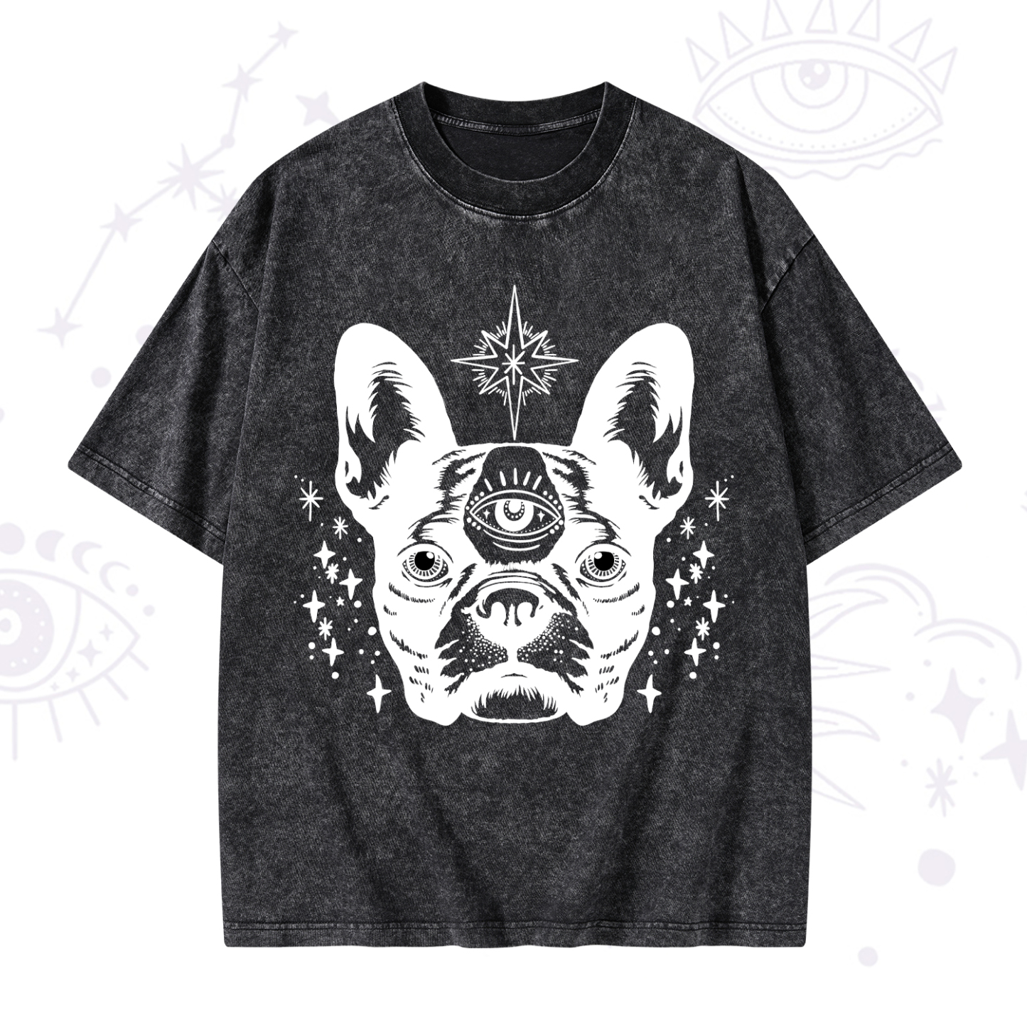 Magic Purplehecate Like A Boss Washed T-Shirt