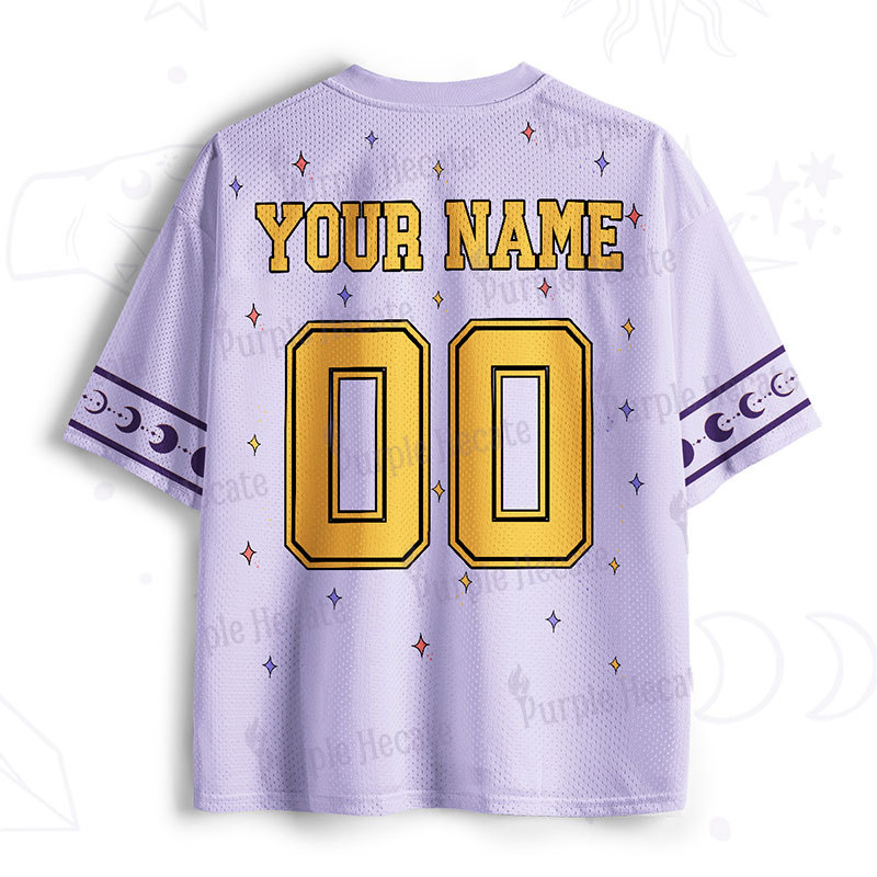 Personalized Purplehecate Moonlight Sorcery Mesh Jersey