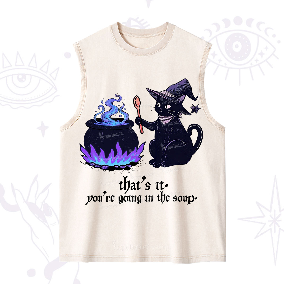 Purplehecate Trust Your Instincts Washed Tank